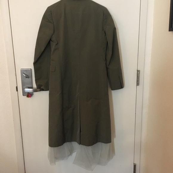 Brand New John Bartlett Coat w/ Tulle - Picture 2 of 7